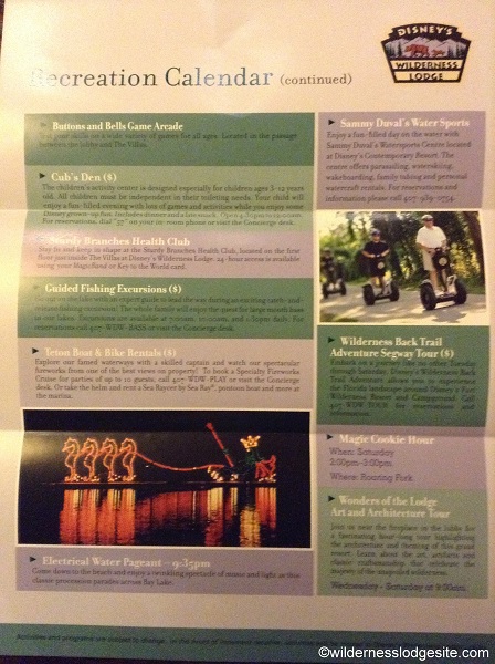 Back page of May 2014 Activity Sheet